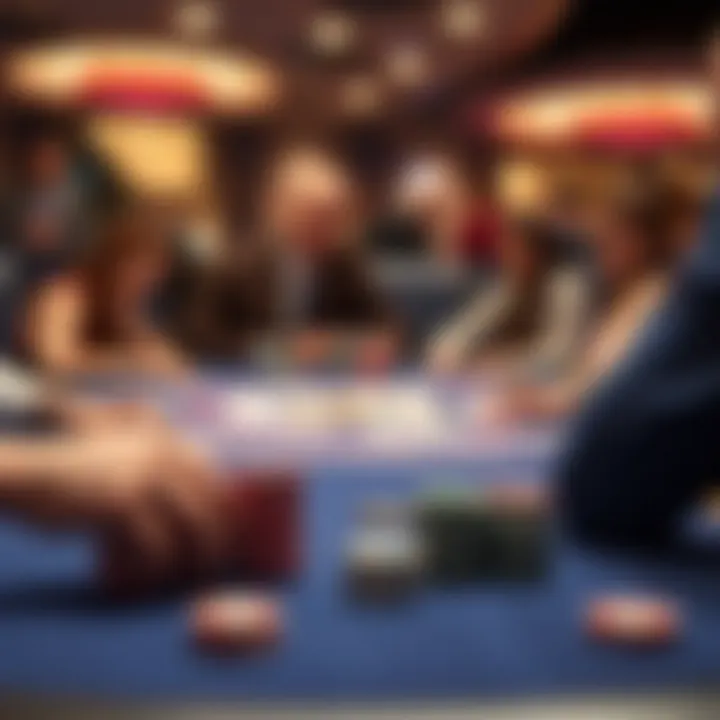 Illustration of different poker game formats