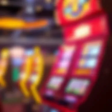 Live Jackpot Game Interface Vibrant illustration of a live jackpot game interface with glowing graphics.