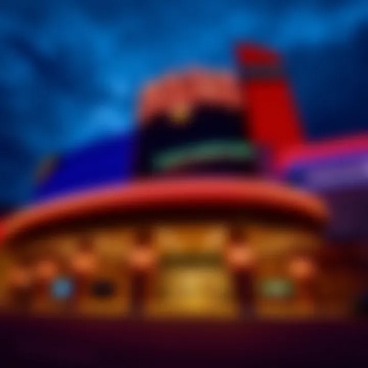 Stunning Architecture of Black Hawk Casino Exterior view of Black Hawk Casino showcasing its vibrant architecture