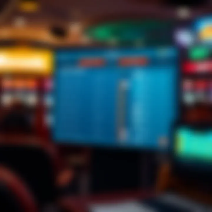 Account settings overview on Bovada platform