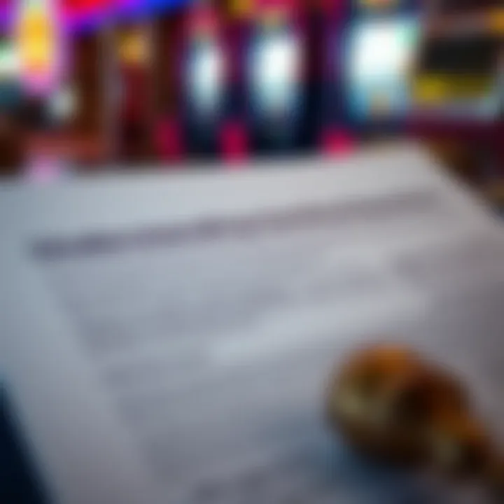 A legal document related to gambling regulations