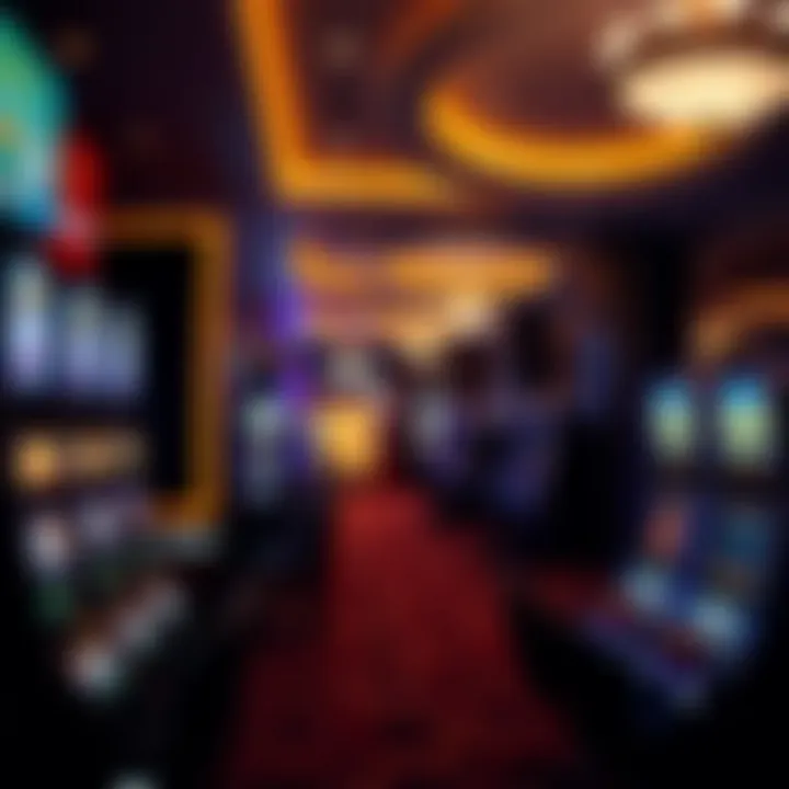 Gaming Options at Caesars Chicago Casino Interior gaming floor featuring diverse slot machines and table games