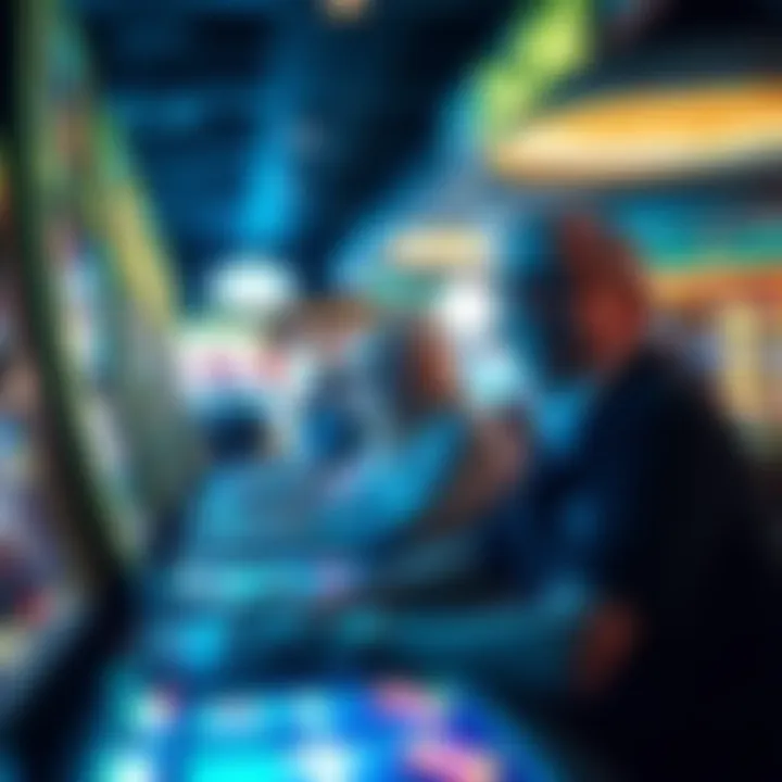 Guests enjoying gaming experiences and entertainment at the casino