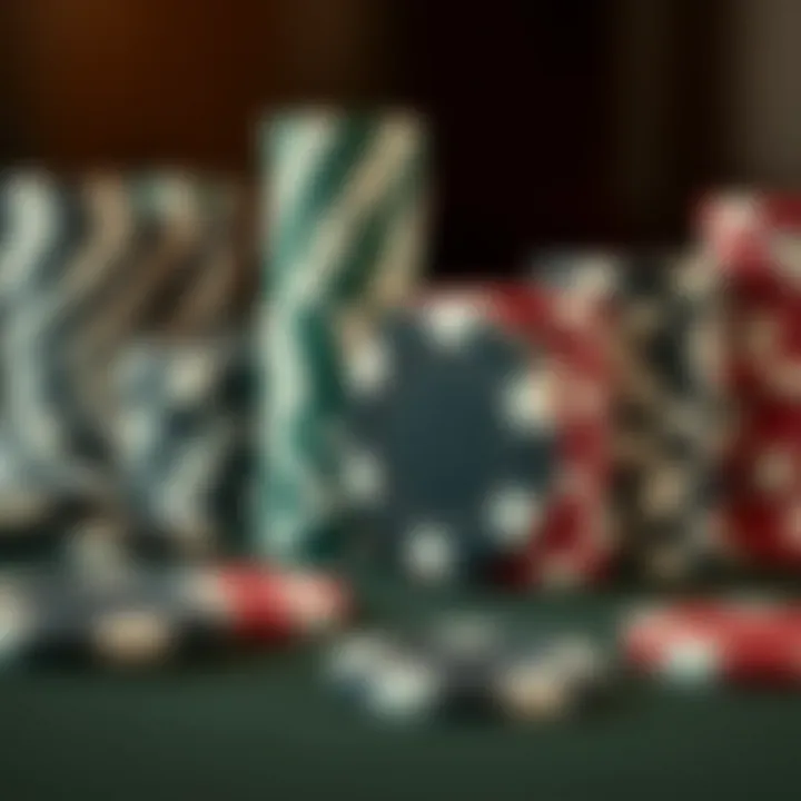 The Evolution of Poker Chips A visual representation of the evolution of poker chips over the years.