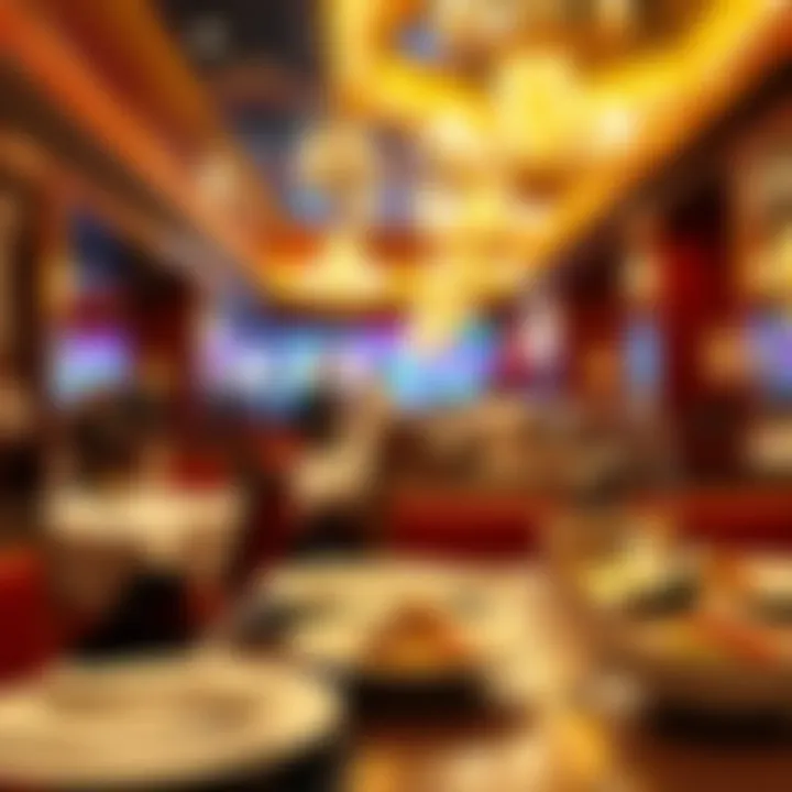 Gastronomic delights at a Las Vegas restaurant