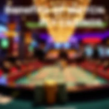 Visual representation of match play casino benefits