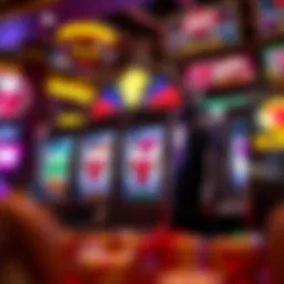 Graphical representation of jackpot slots