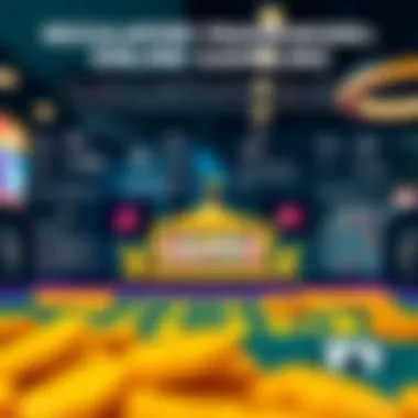 Infographic showing the regulatory landscape of online gambling