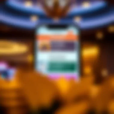 Promotions and bonuses section in the Coushatta Casino app