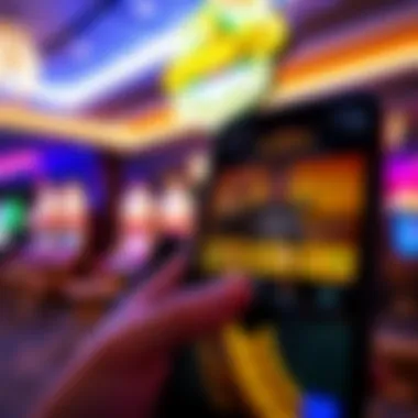 Security features highlighted within the Coushatta Casino app