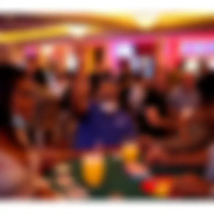 Community members celebrating the reopening of Delta Downs Casino