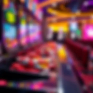 Tokens Ready for the Challenge An array of colorful tokens and coins ready to be played in a vibrant casino setting.