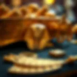 Ancient Egyptian Gold Artifacts Intricate gold artifacts from ancient Egypt