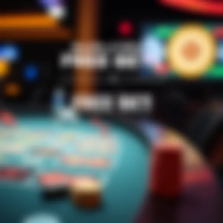 Benefits of Utilizing Free Bets Diagram illustrating benefits of free bets