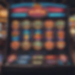 Colorful MyVegas Slots interface showcasing free chips