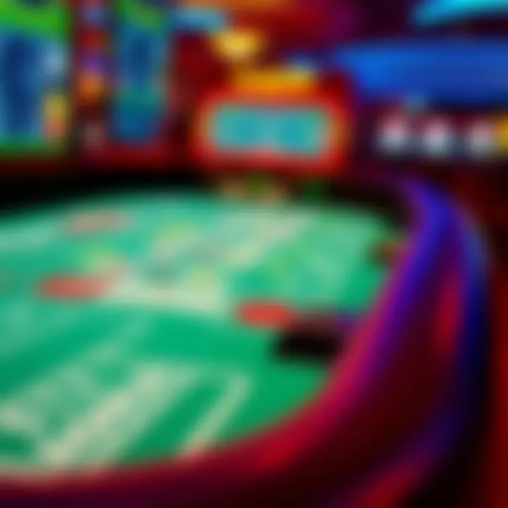 Online Free Craps Game Interface Digital interface of an online free craps game