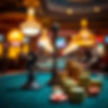 A conceptual image depicting the balance of risks and rewards in gaming