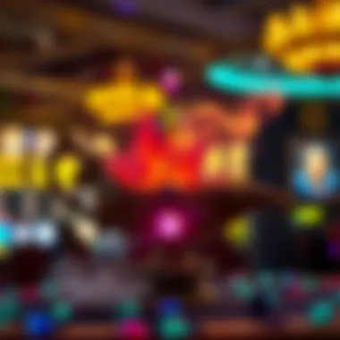 A mystical genie emerging from a lavish gem-encrusted lamp