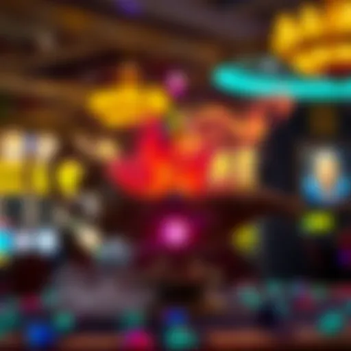 A mystical genie emerging from a lavish gem-encrusted lamp