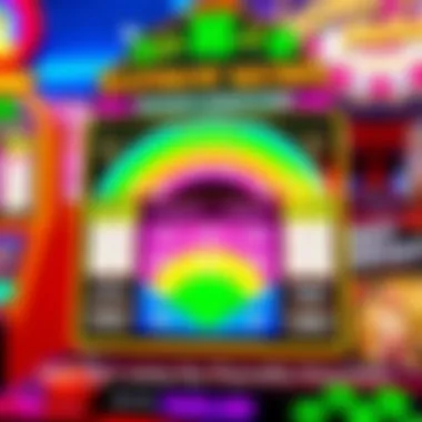 Infographic summarizing the payout structure and return to player percentage of the slot machine.