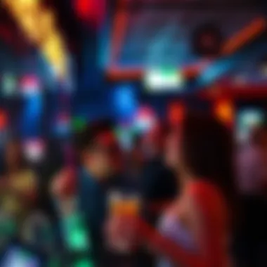 Entertainment Experience at Hotel Casino A vibrant scene of guests enjoying entertainment at a hotel casino