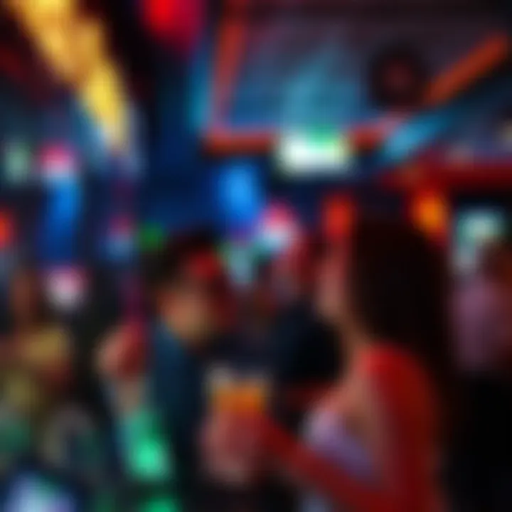 Entertainment Experience at Hotel Casino A vibrant scene of guests enjoying entertainment at a hotel casino