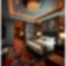 Luxurious guest room at Jake 58 Hotel