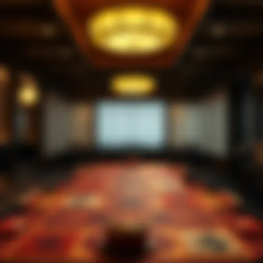 Traditional Japanese gaming table