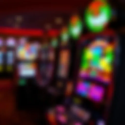 Exciting Slot Machine Graphics A vibrant slot machine showcasing exciting graphics and themes