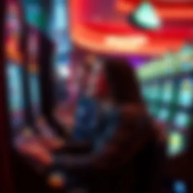 Exciting gaming experience in the lively atmosphere of the casino