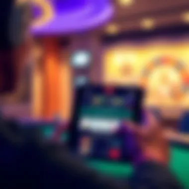 Screenshot of a popular poker app interface