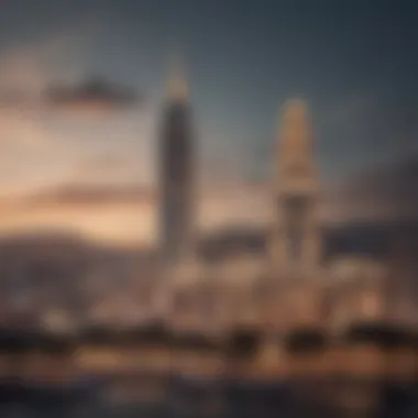 Iconic Casino Skyline of Macau The iconic skyline of Macau showcasing its luxurious casinos