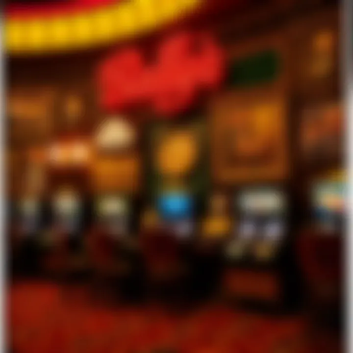 Historical memorabilia reflecting the casino's rich heritage