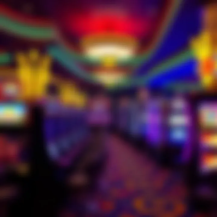 Interior view highlighting the vibrant gaming floor