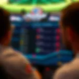 A visual representation of FanDuel's user interface showcasing various betting options.