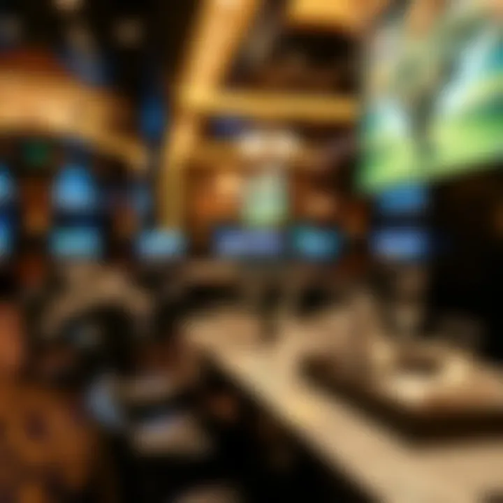 Luxurious Amenities and Dining at Meadowlands Luxurious amenities and dining options available at the casino