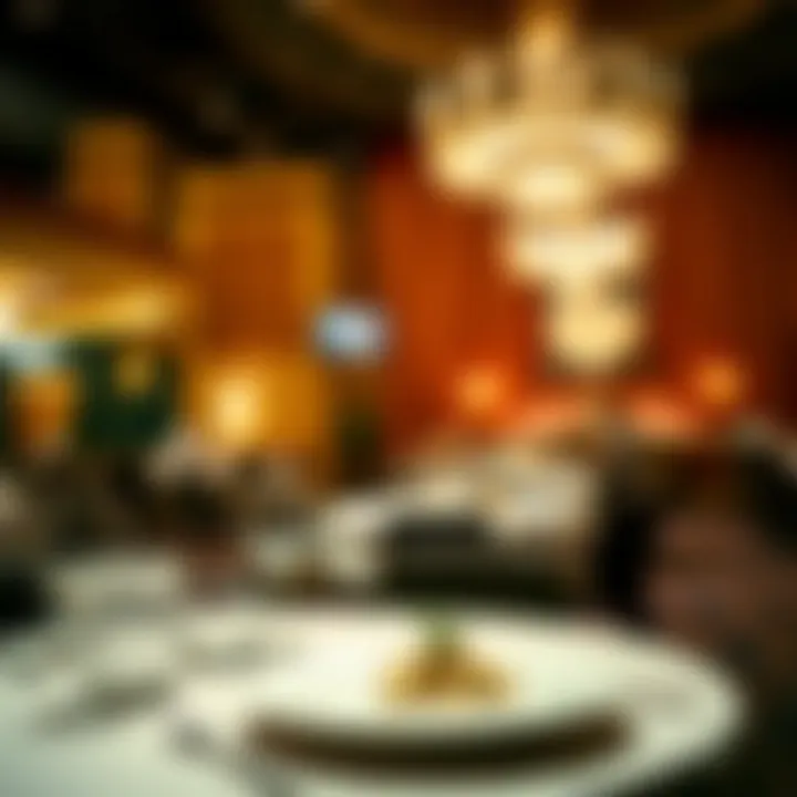 Gourmet dining experience at a Bellagio restaurant