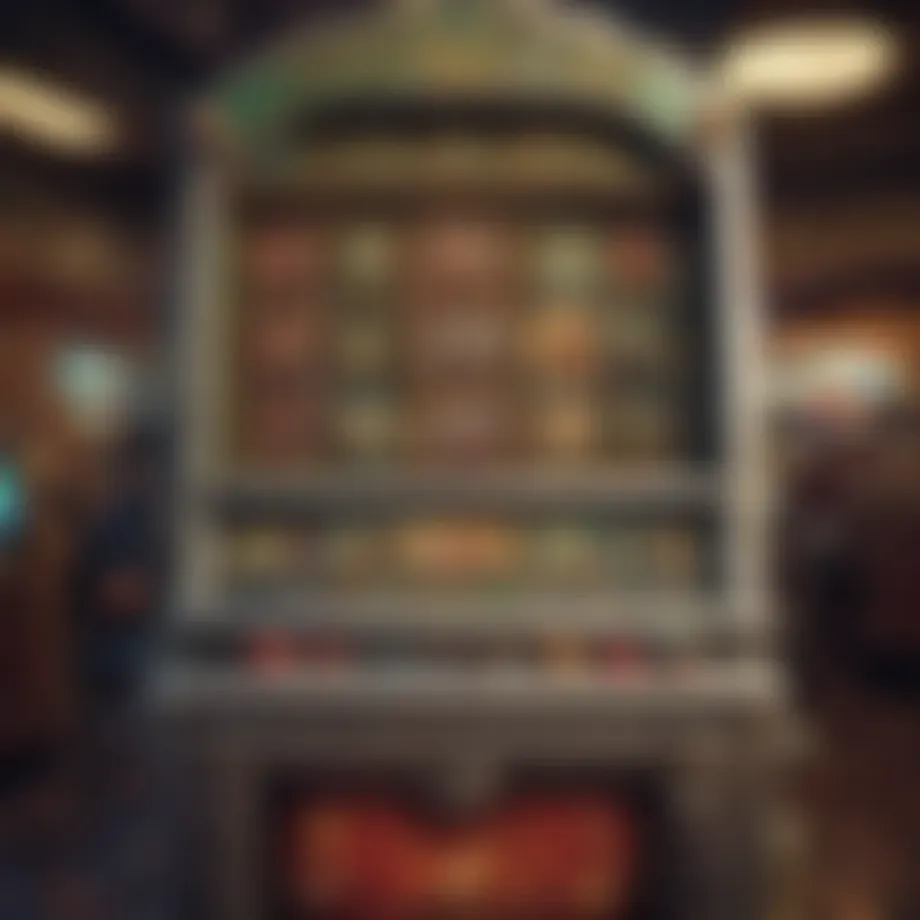 Artistic depiction of The Wizard of Oz slot machine