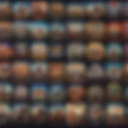 A vibrant collage showcasing various free online games