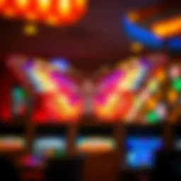 Visual representation of the Triple Butterfly Sevens theme