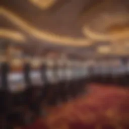 Vibrant casino floor bustling with excitement