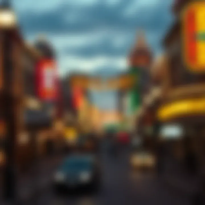 Historical Evolution of Fremont Street Historical imagery showcasing the evolution of Fremont Street