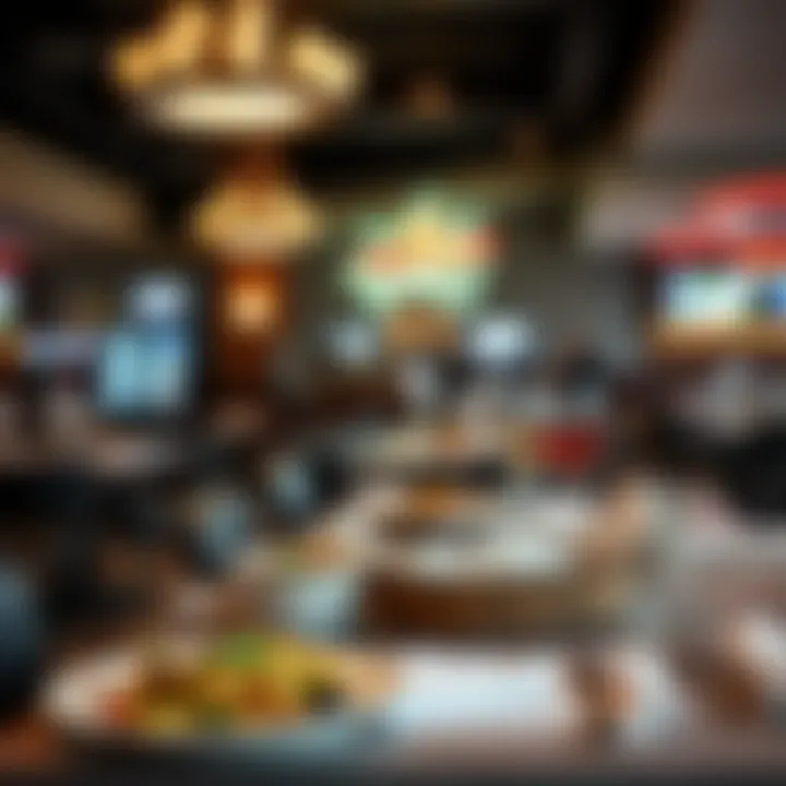 Gourmet Dining Options Near Four Winds Casino Dining area showcasing local cuisine