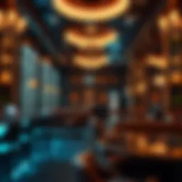 Elegant interior of Hyde Lounge showcasing its stylish ambiance