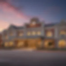 Exterior view of Kickapoo Casino showcasing its architectural design