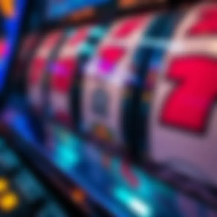 Mechanics of Kooza Slot Gameplay Close-up of Kooza slot machine reels in action