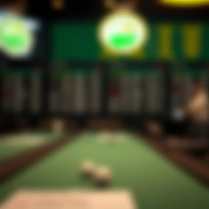 Betting Odds Analysis Visual representation of betting odds for golf tournaments