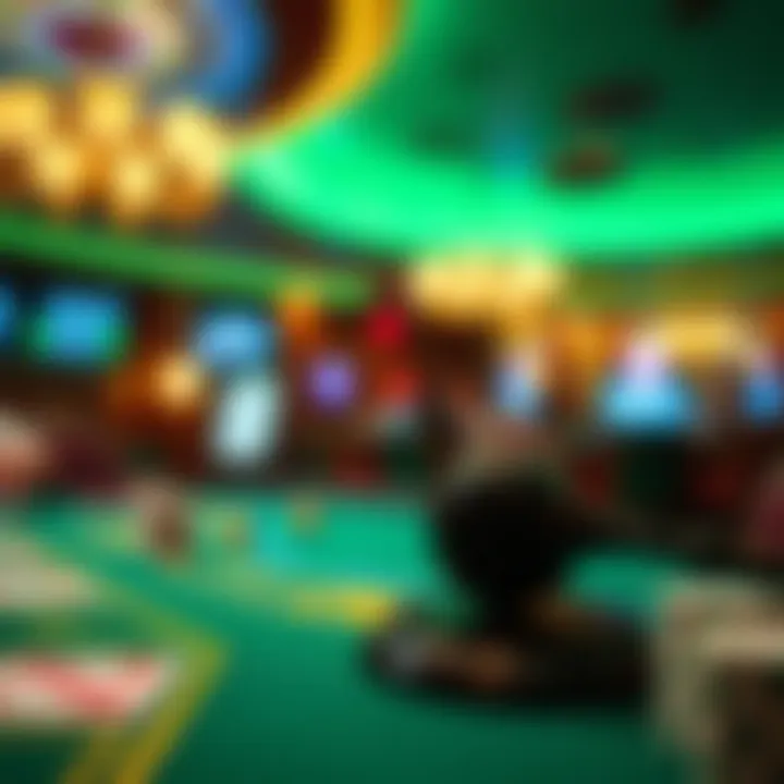 A graphic highlighting legal considerations surrounding online gambling