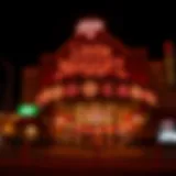 The Vibrant Entrance of Little Nugget Casino Exterior view of Little Nugget Casino showcasing its vibrant signage