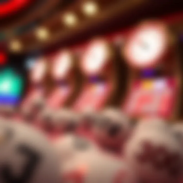 Visual representation of odds and probability in lottery games